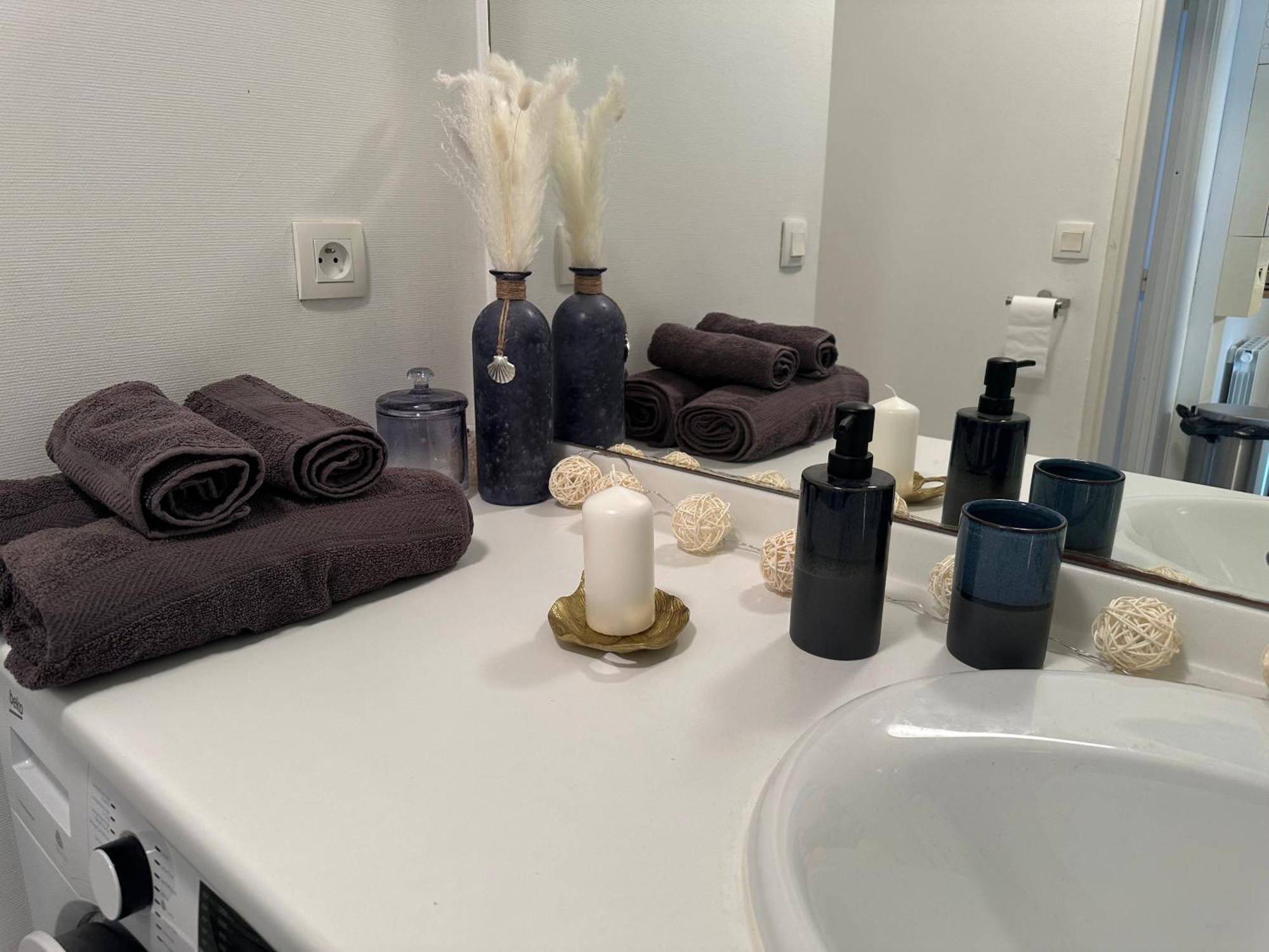 Bleu Blanc Dunes Appartement Plage Merlimont 10 Mn Berck Le Touquet Bagian luar foto